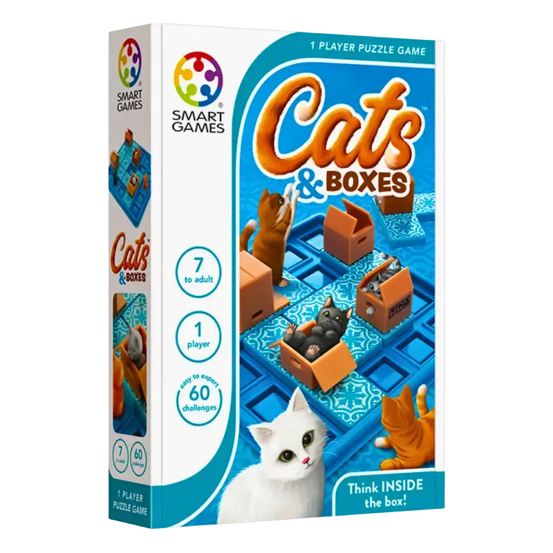 Gatos y cajas