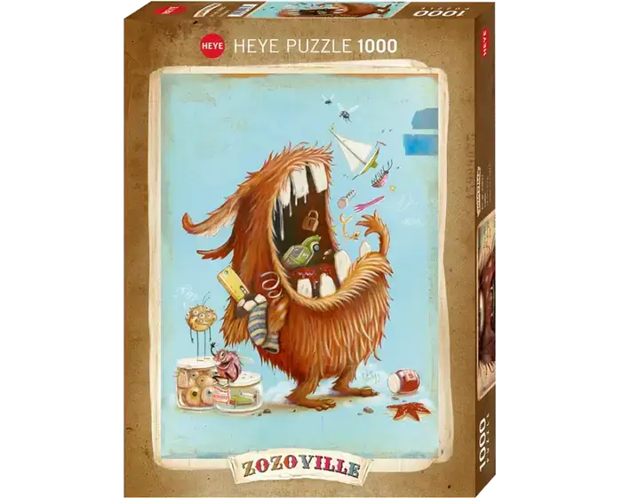 Rompecabezas Zozoville: omnivoro 1000 pz